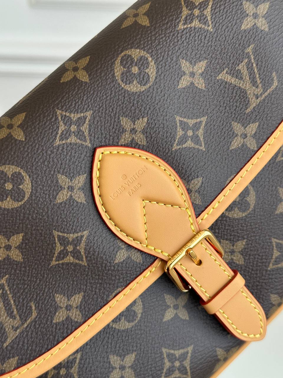 Louis Vuitton Diane Monogram Canvas Shoulder Crossbody Bag