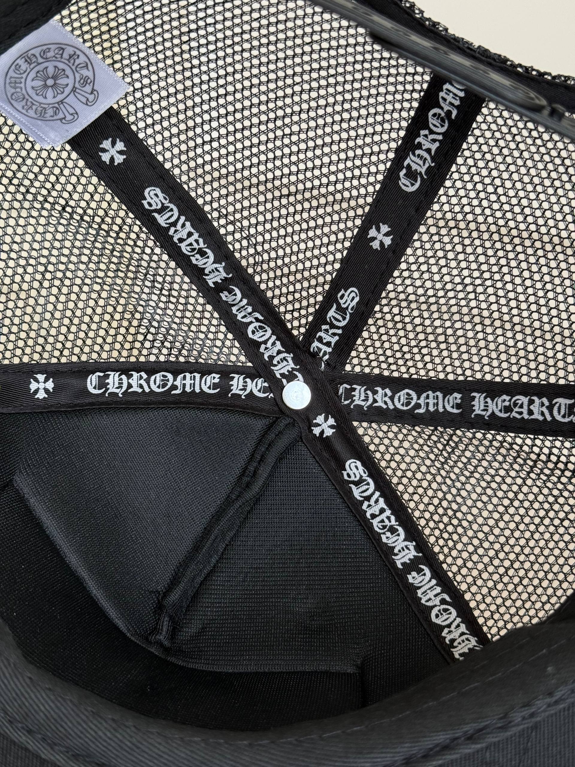 Chrome Hearts Hollywood Trucker Mesh Cap