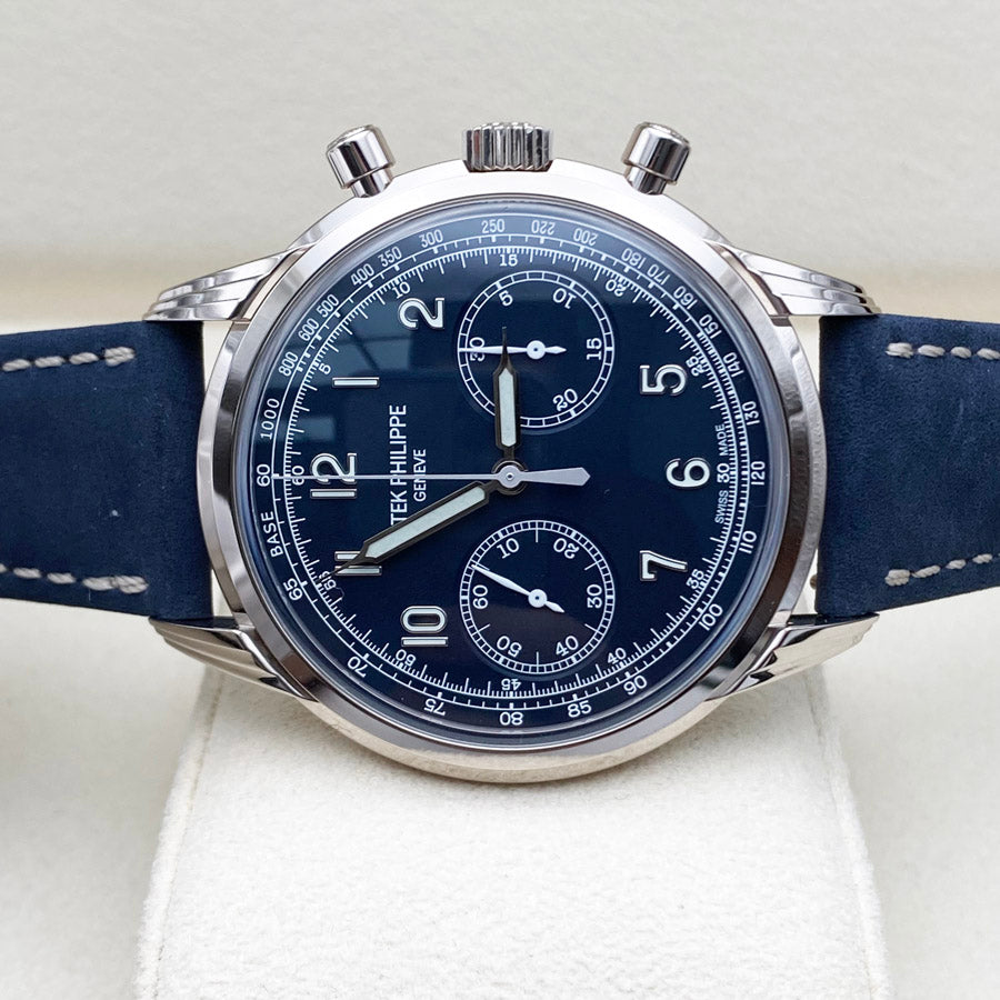 Patek Philippe Complication Chronograph 41mm 5172G Blue Dial【1:1 Replica】