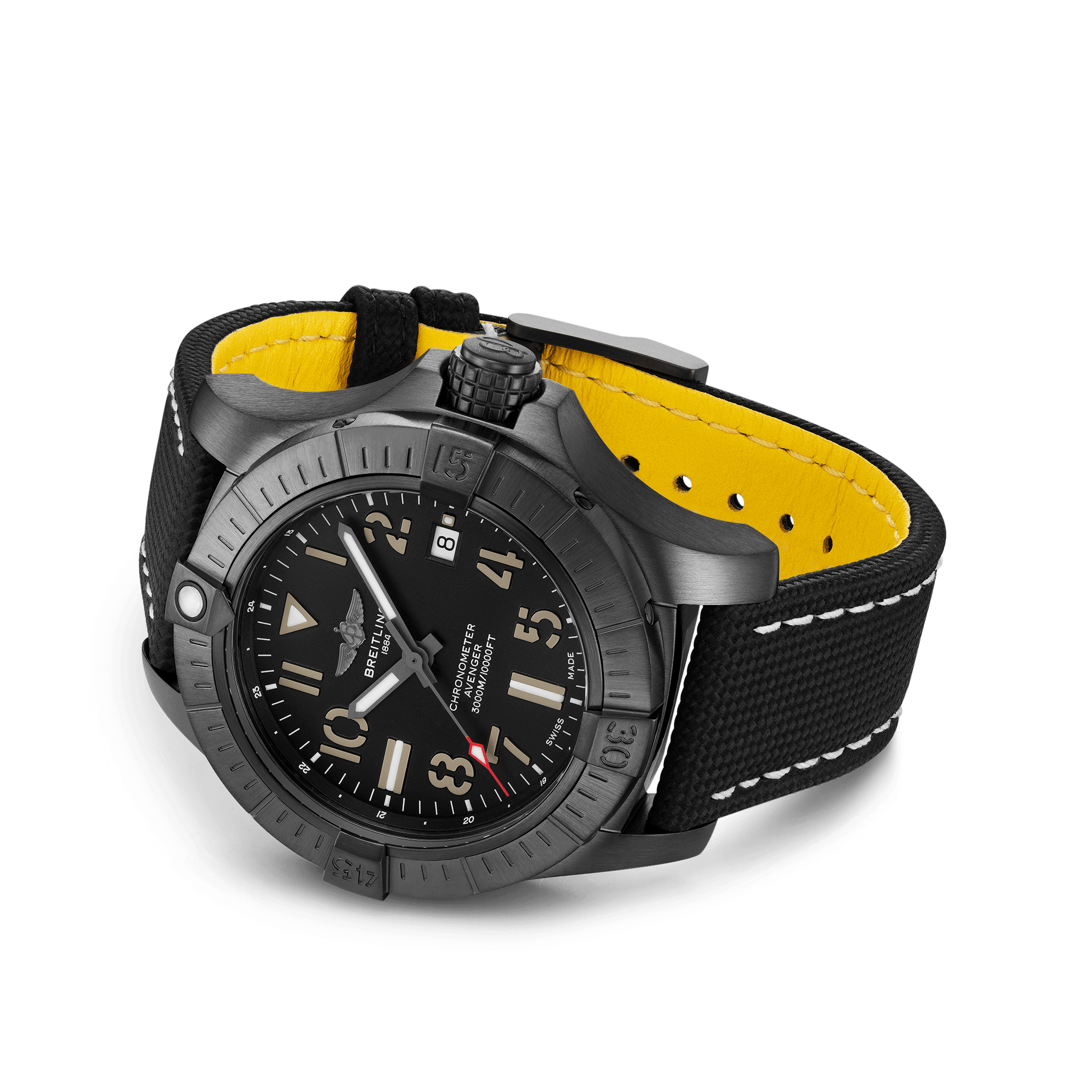 BREITLING AVENGER AUTOMATIC 45 SEAWOLF NIGHT MISSION【1:1 Replica】
