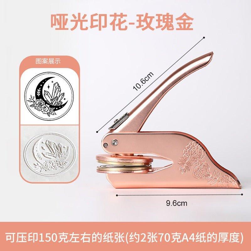 8002 Hand Vise Steel Stamp Embosser