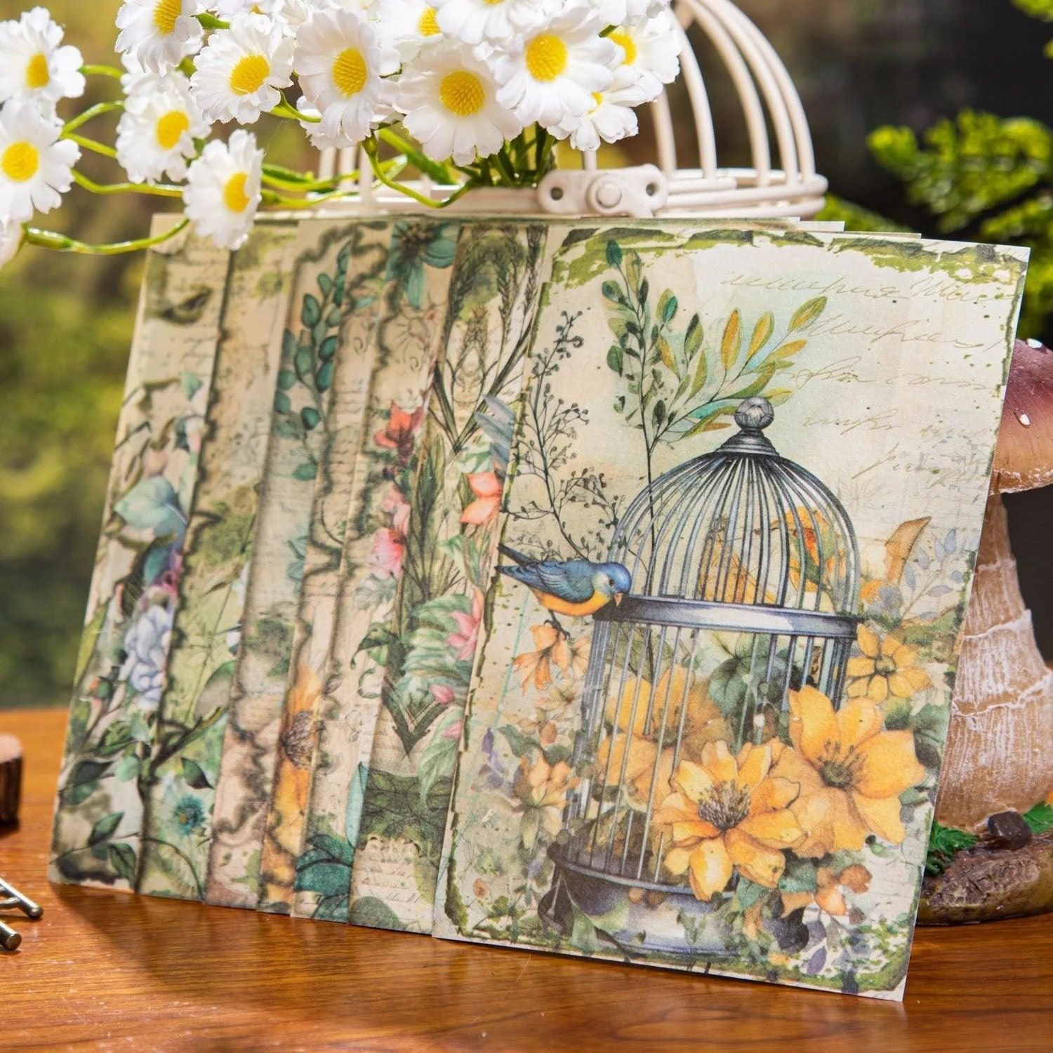 2117 Material Paper Birds of Prey Collection