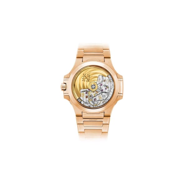Patek Philippe Nautilus Rose Gold 7118-1R-001 with Silvery Opaline dial【1:1 Replica】