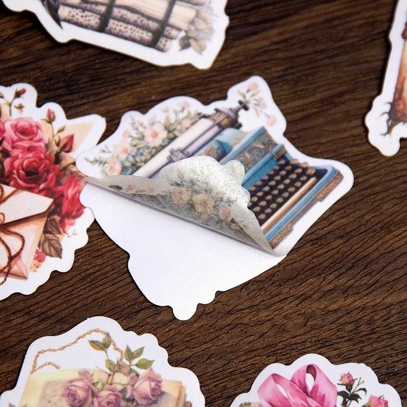 1154 Sticker Pack Bookish Time Series