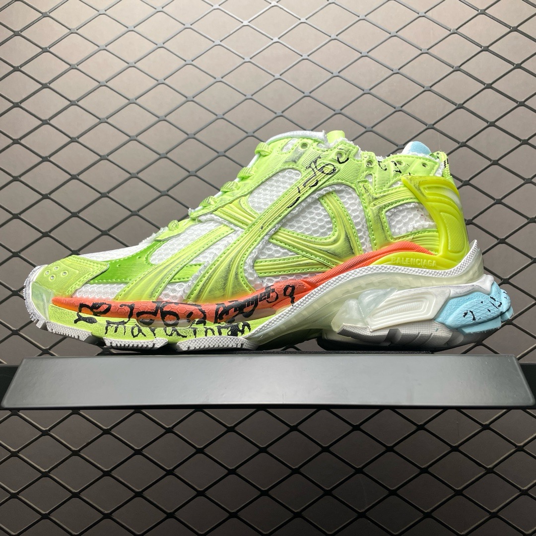 Balenciaga broken runner VG vision shoes