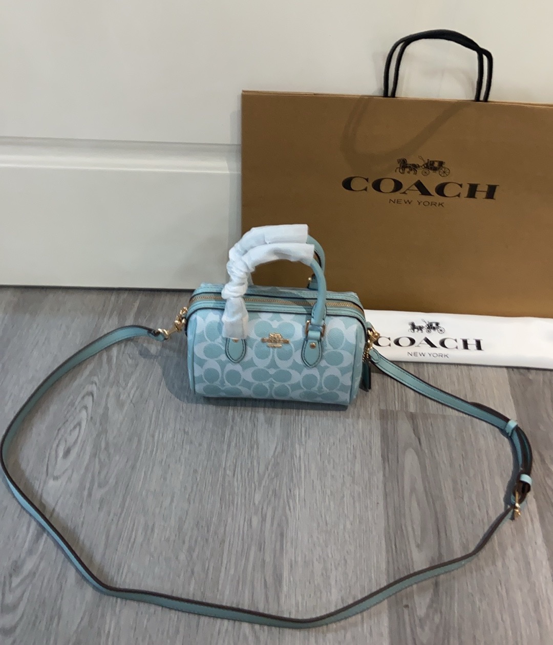Women Handbag CEY63 Mini Rowan Crossbody Bag In Signature Canvas