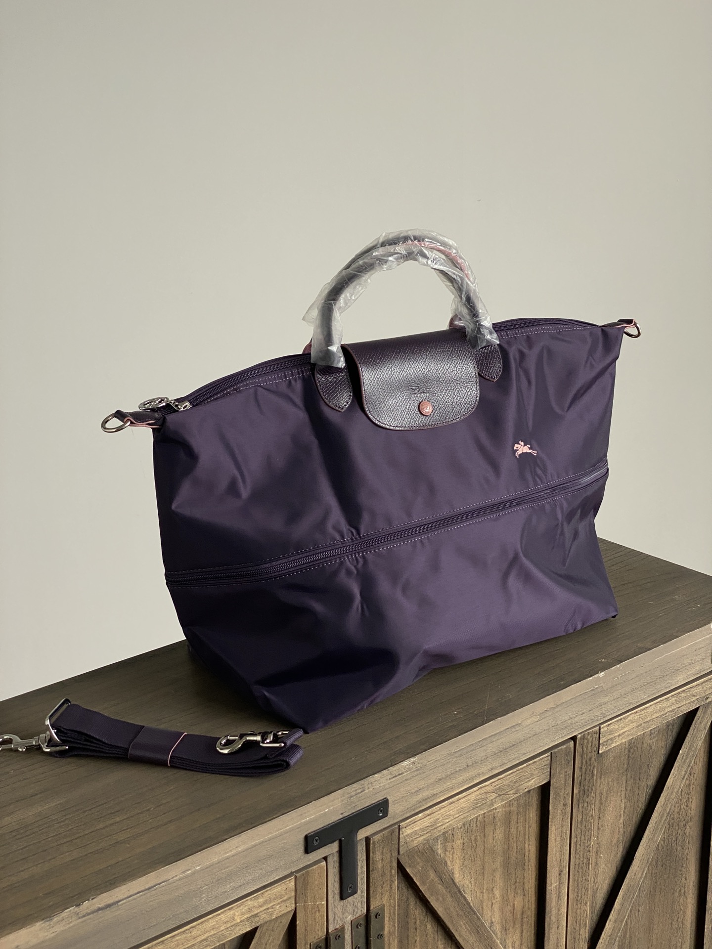 Women Handbag L1911619 Le Pliage Club Travel Bag Expandable