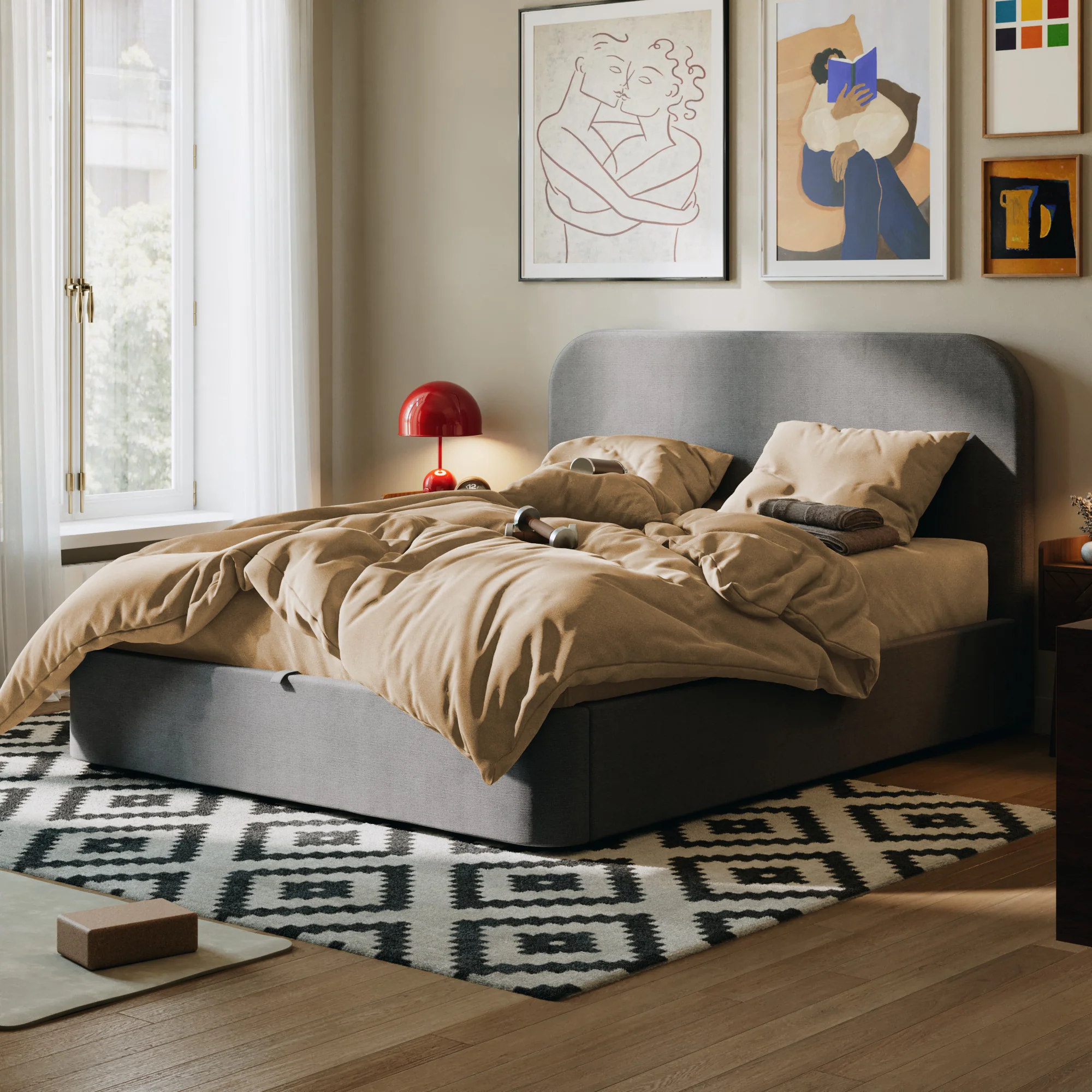 Drap housse flanelle de coton