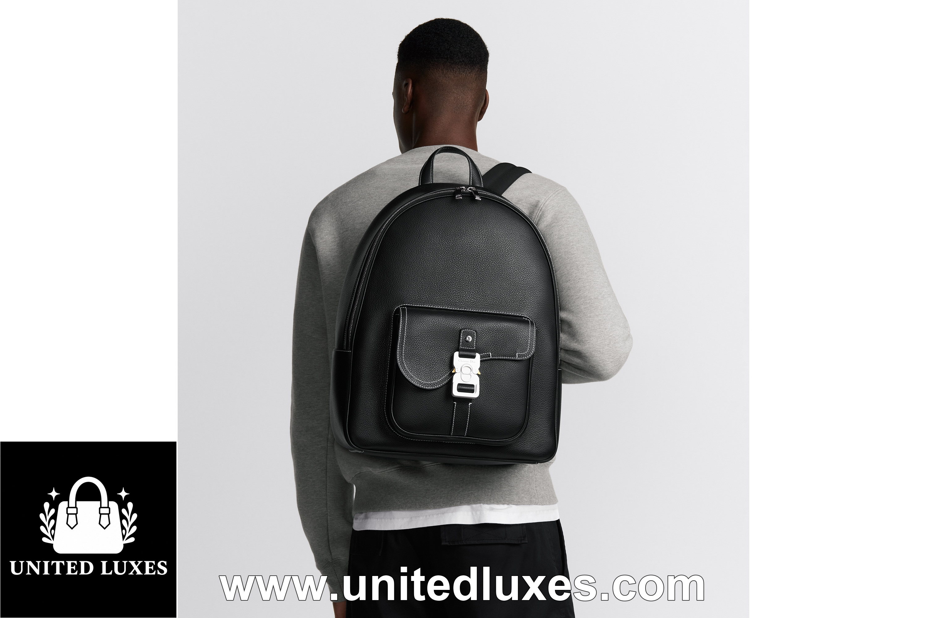 Replica Saddle Zip Backpack