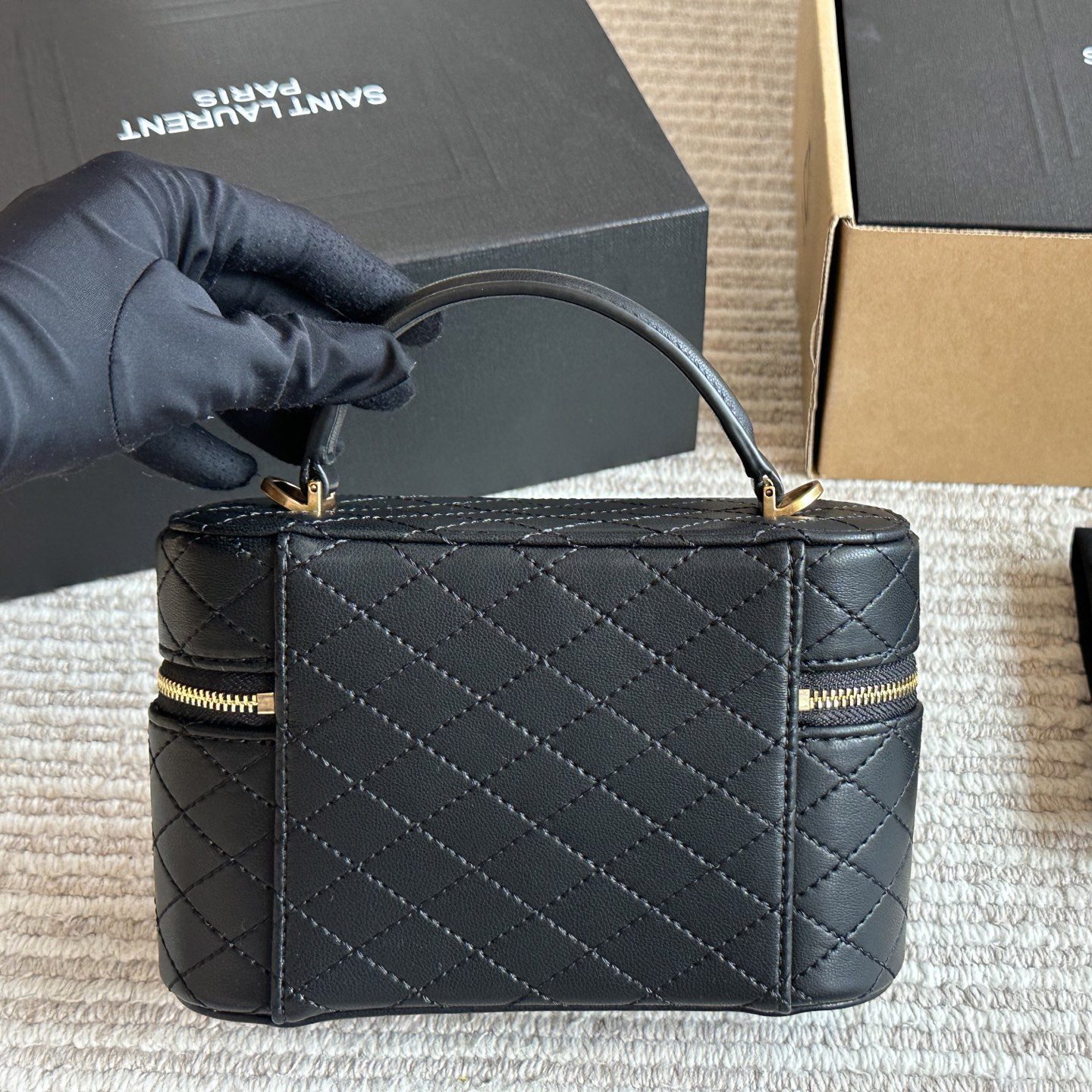 GABY VANITY BAG IN LAMBSKIN