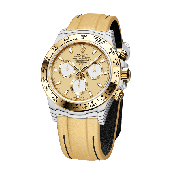 ROLEX Diw Daytona quartz fiber golden essence 40mm oyster black【1:1 Replica】