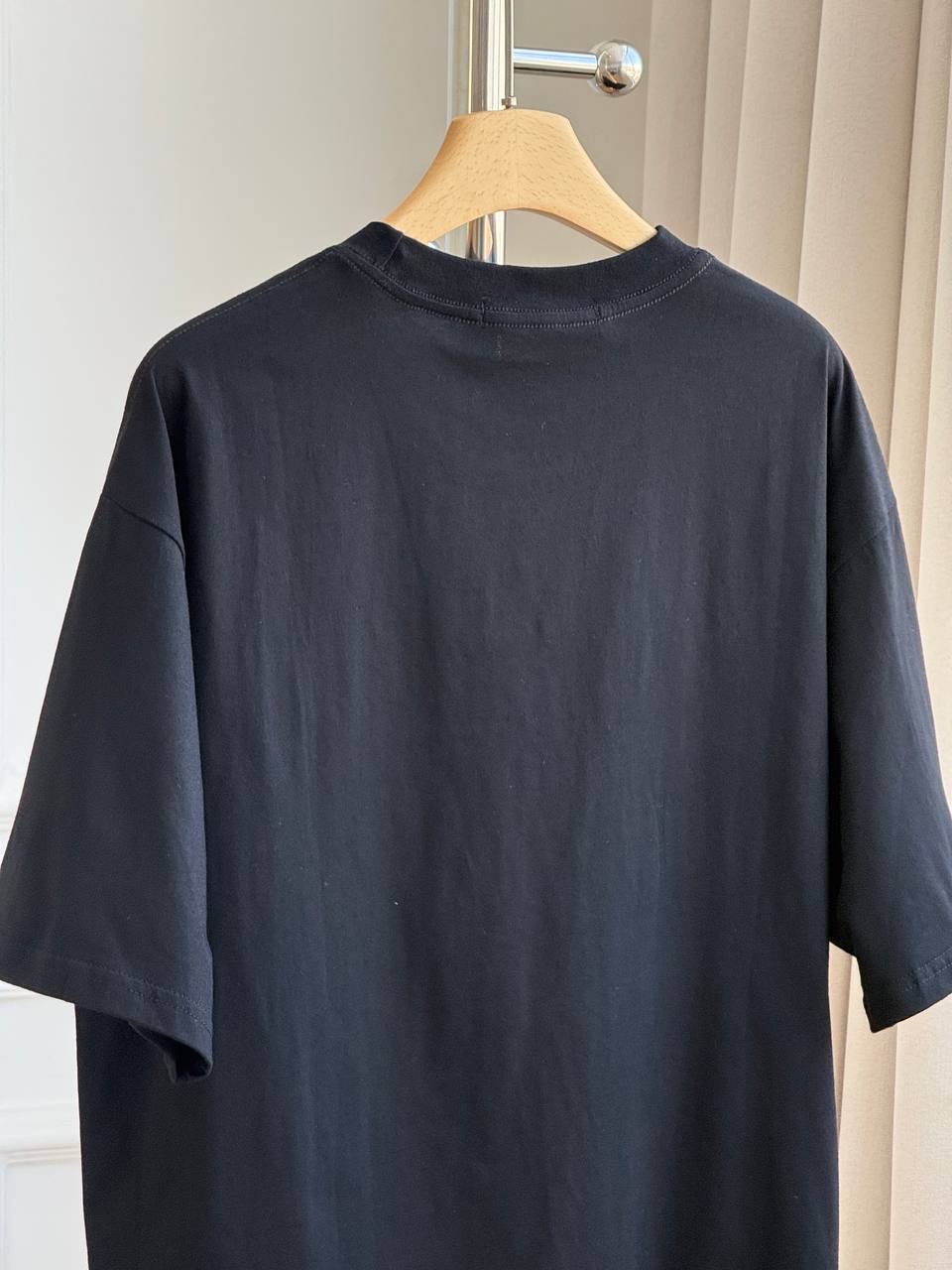 Acne Studios Logo Print Crew Neck T-Shirt