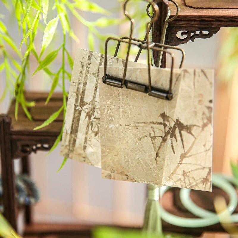 2066 Chinese Style Bamboo Sticky Notes