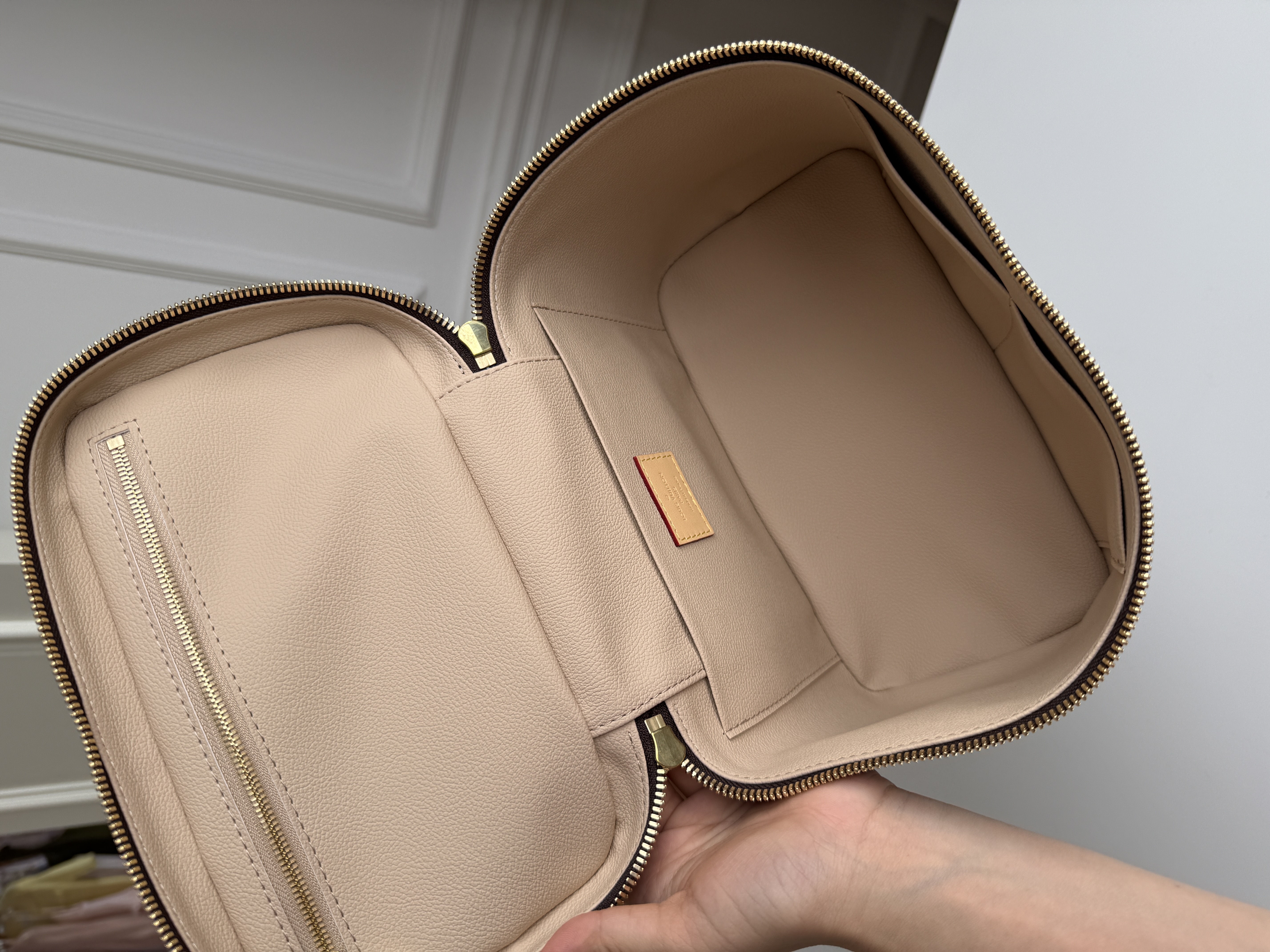 Louis Vuitton Monogram Handheld Vanity Cosmetic Case