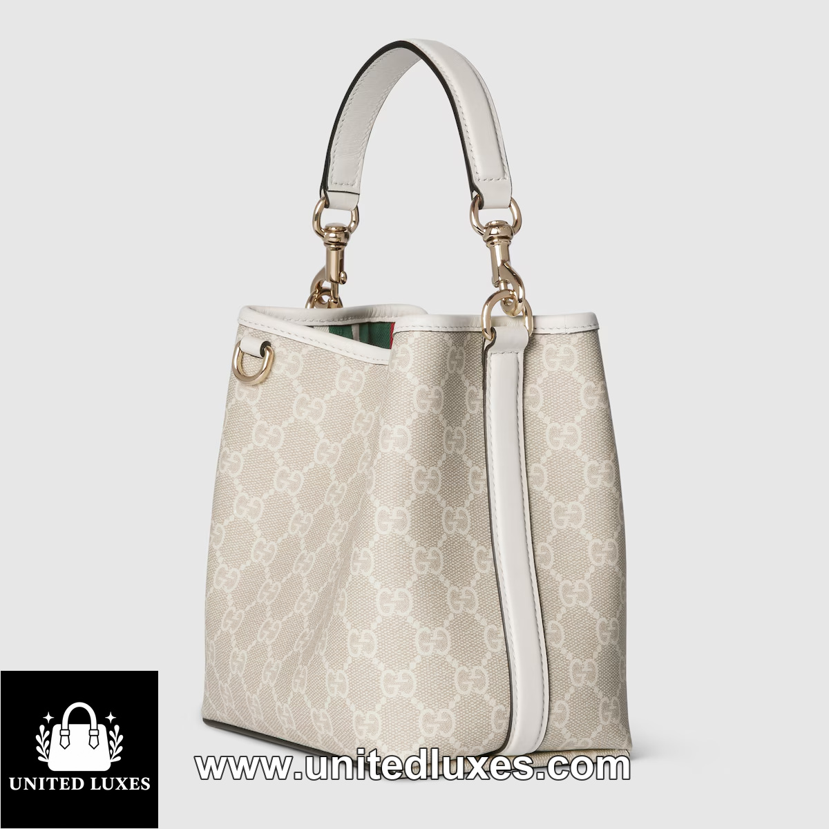 Replica GG Emblem small bucket bag