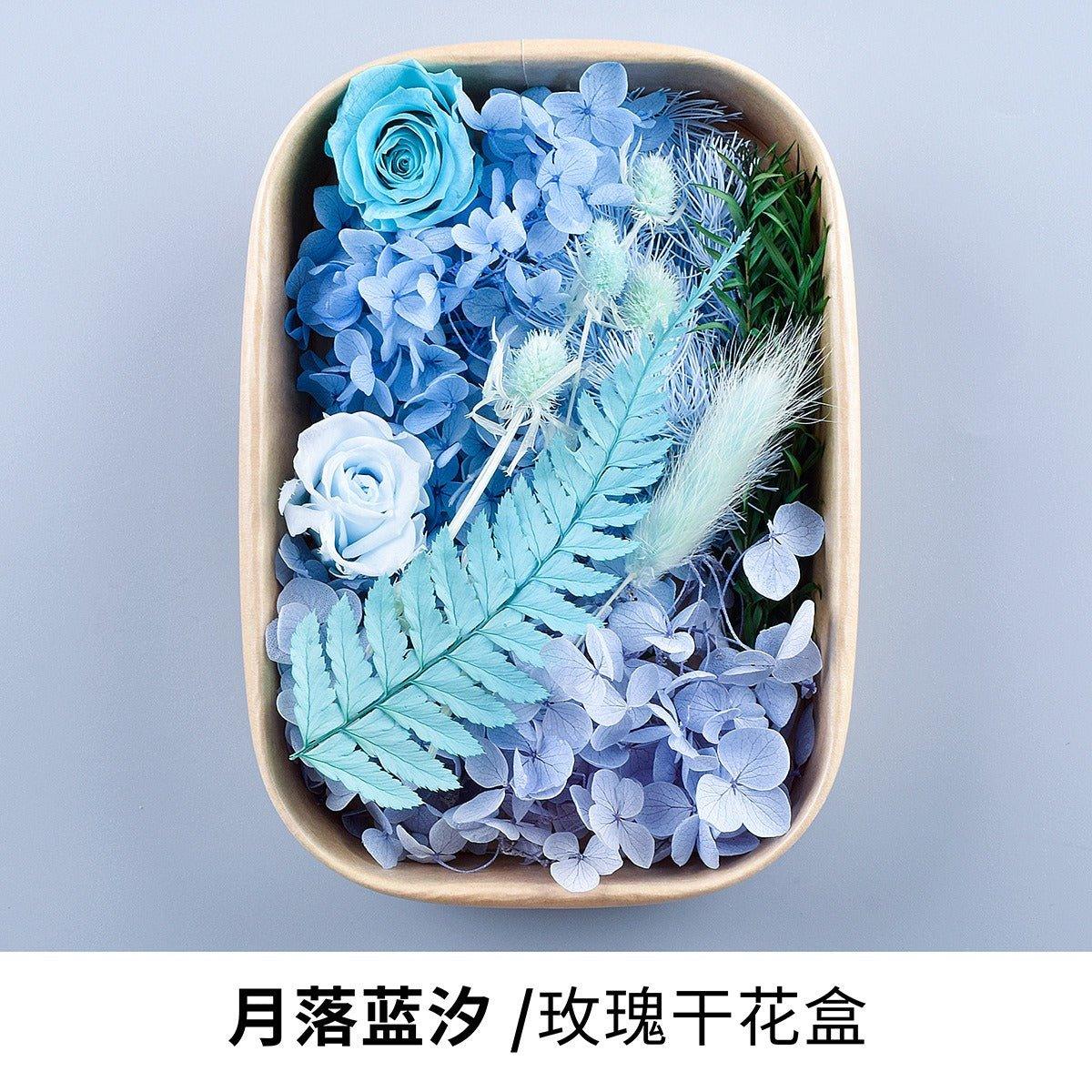 9131 Real dried flowers everlasting flower box handmade diy material