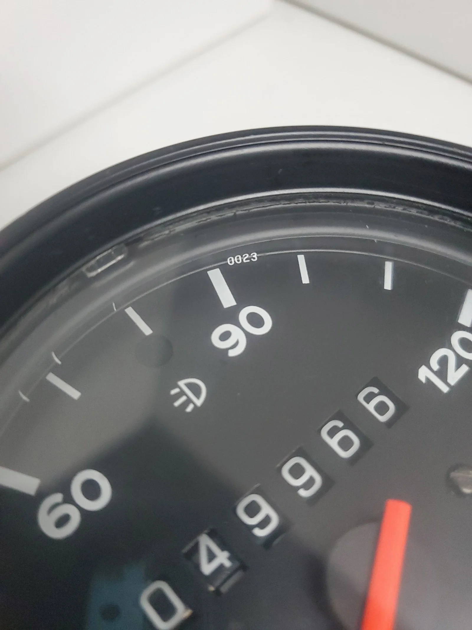 Porsche 911 -ELECTRIC Speedometer J84Y6