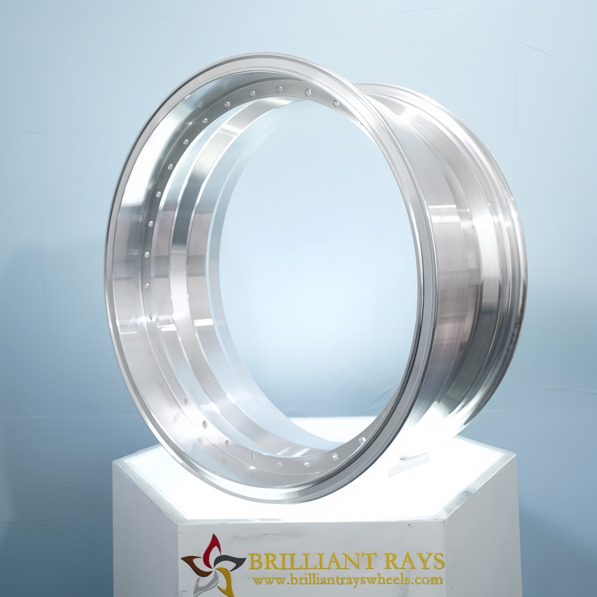 Customized 22x11J Reverse Mount 2 Piece Barrel