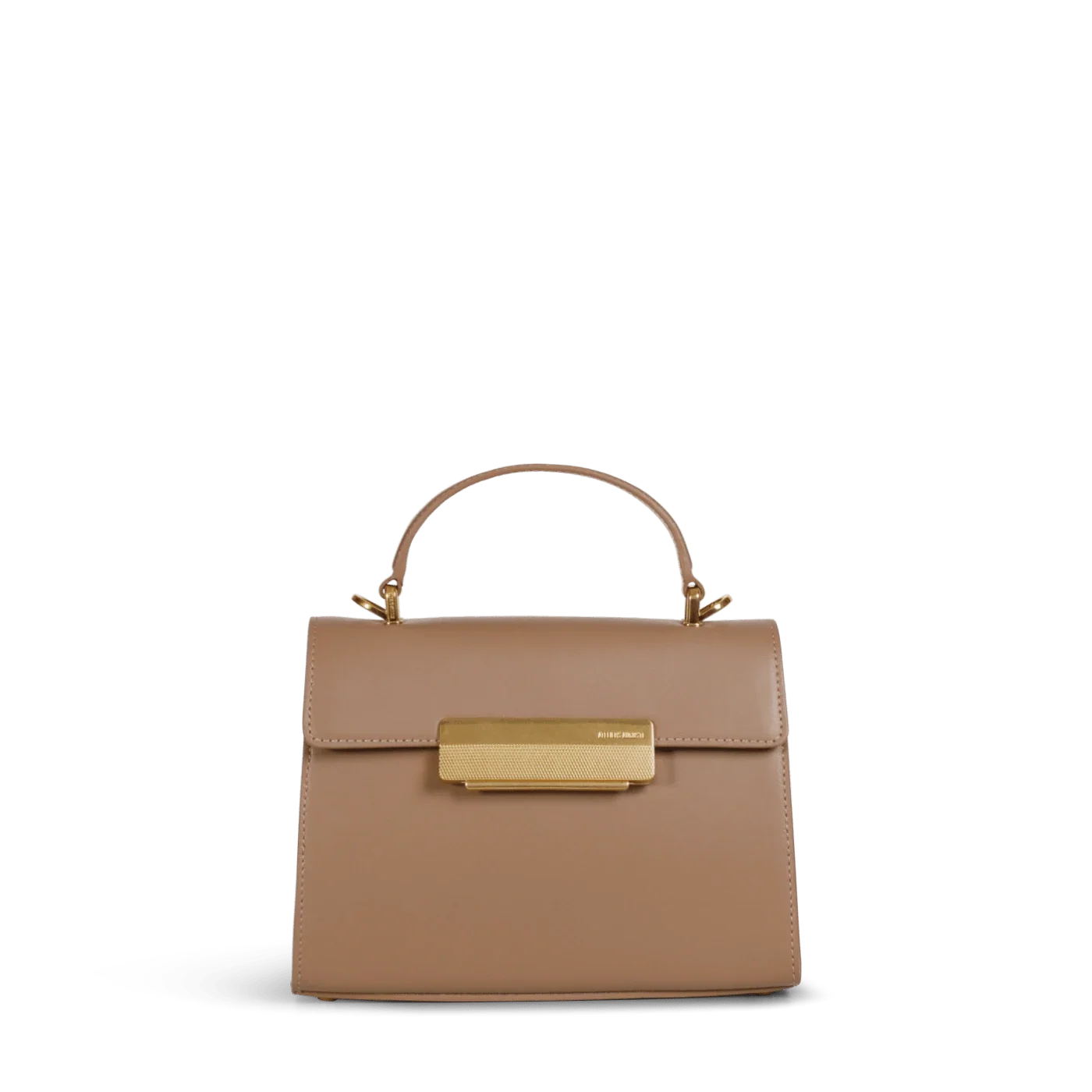 Mini Capucine - Cuir Box Taupe