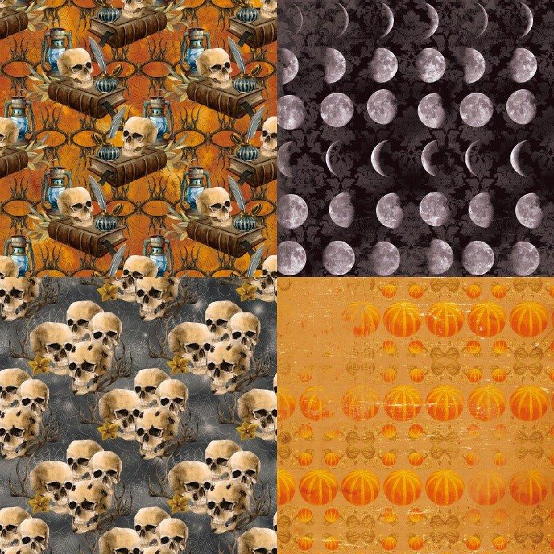 2186 Handbook Material Paper Card Making Background Paper 6″ Single Sided Patterns