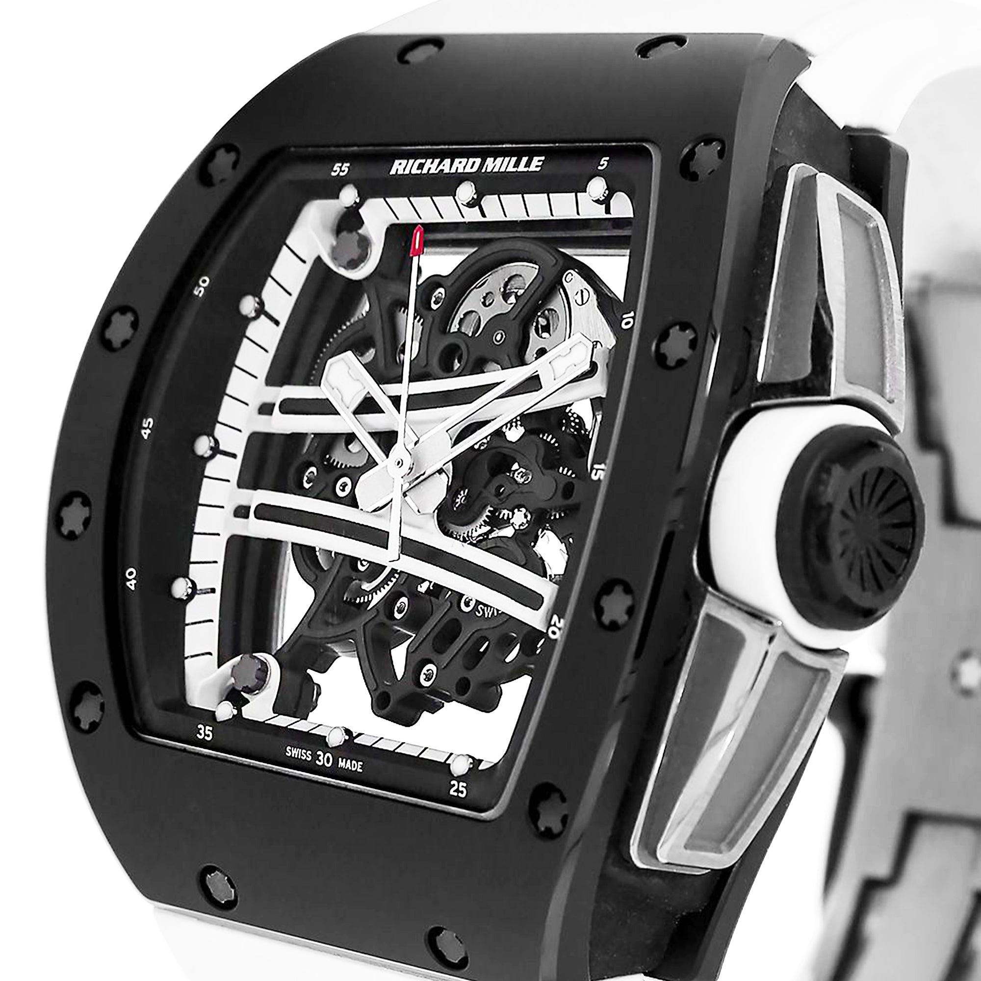 Richard Mille Yohan Blake Monochrome RM61-01 Limited Edition to 50pcs【1:1 Replica】