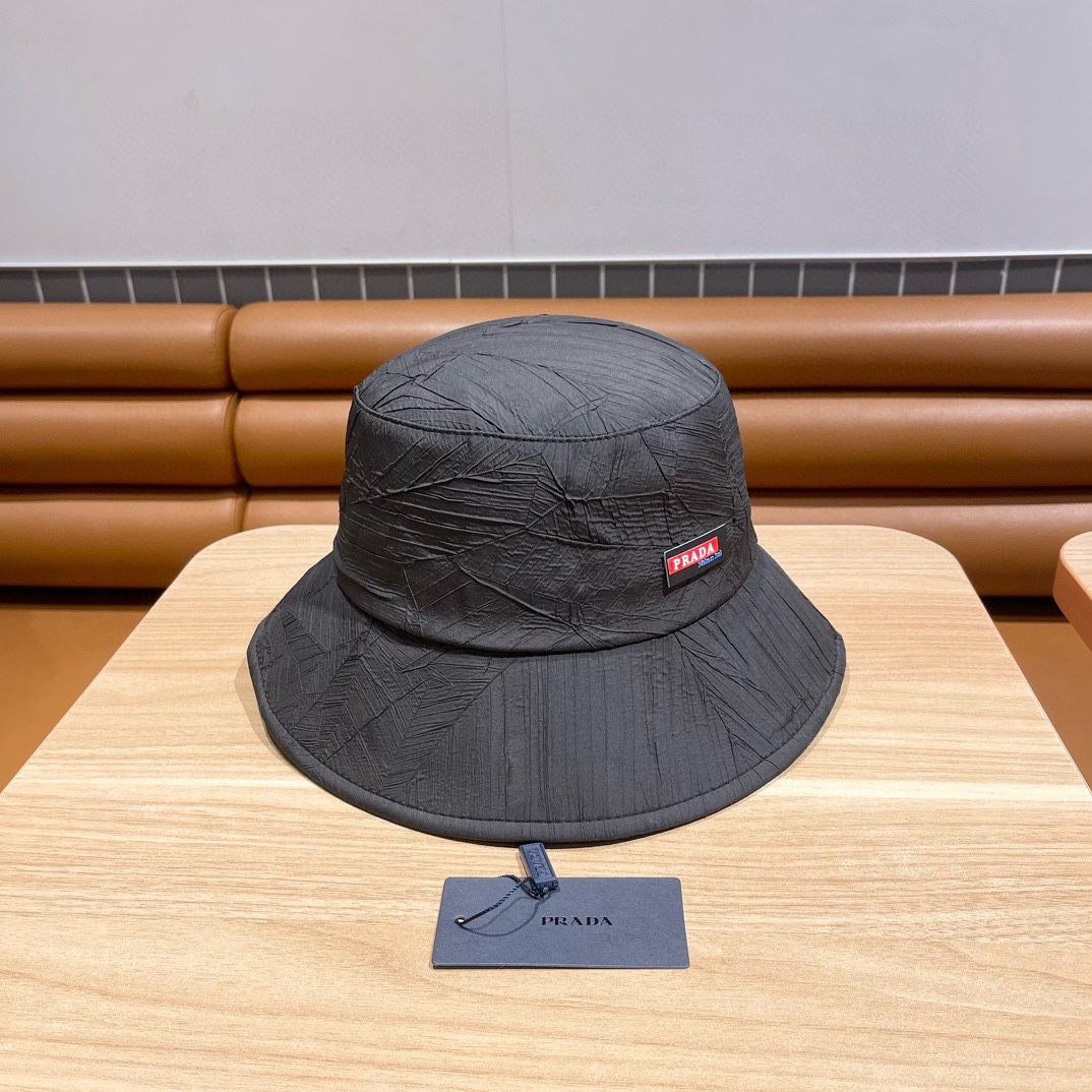 Prada Little Fisherman's Hat With a Face Sunhat