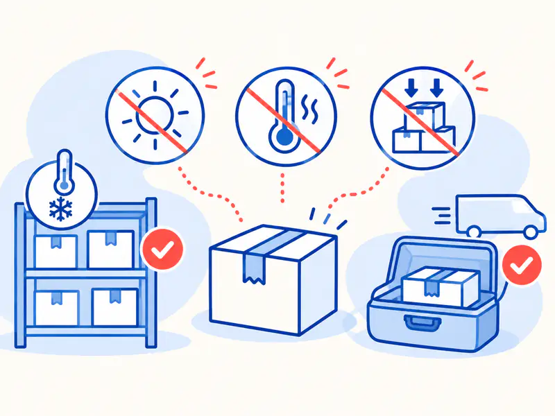 Storage, Heat and Transport: What to Check — OZ illustrated guide cover