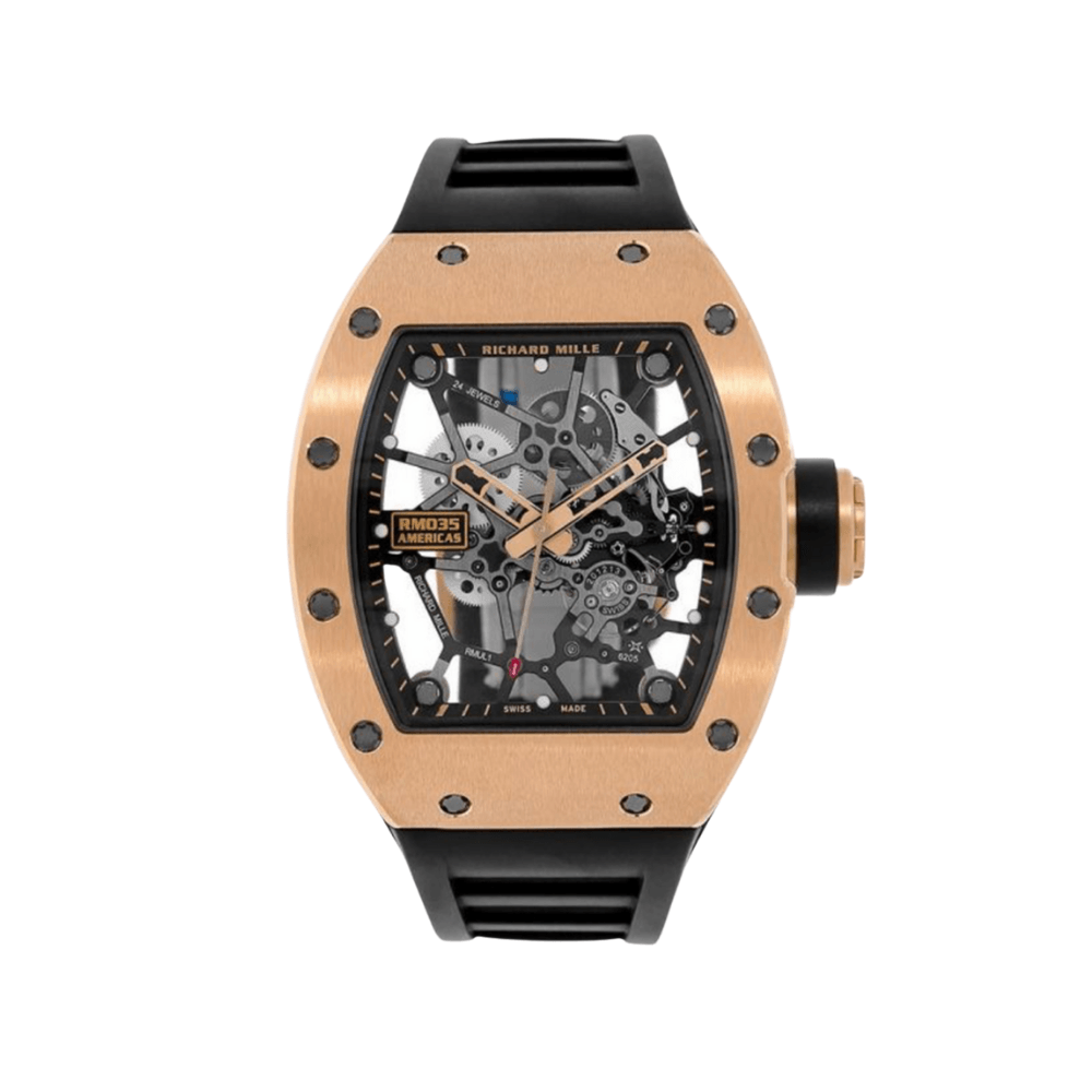 Richard Mille Americas Rose Gold Toro Skeleton Limited Edition RM035【1:1 Replica】