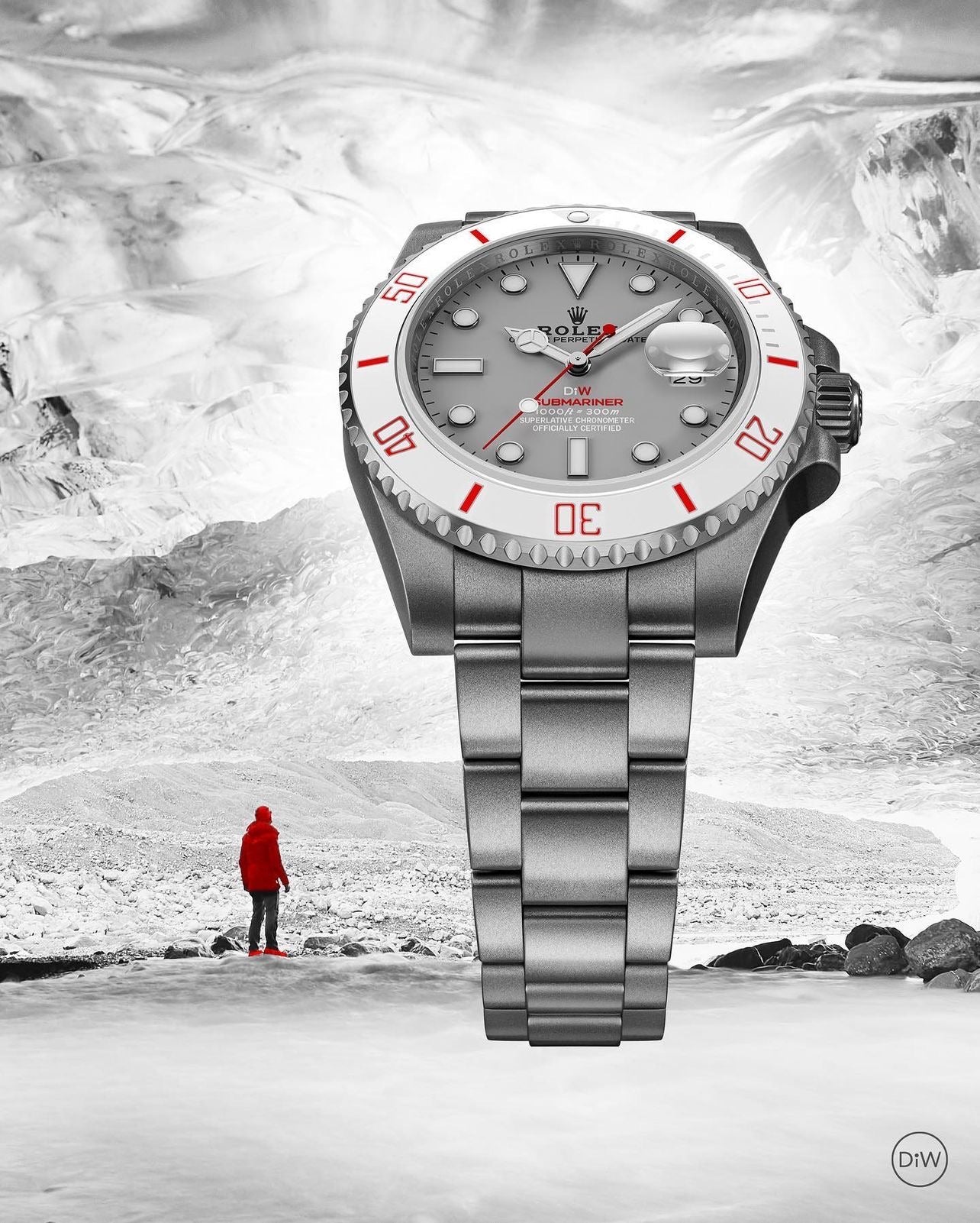 DiW Rolex Submariner GLACIAL【1:1 Replica】