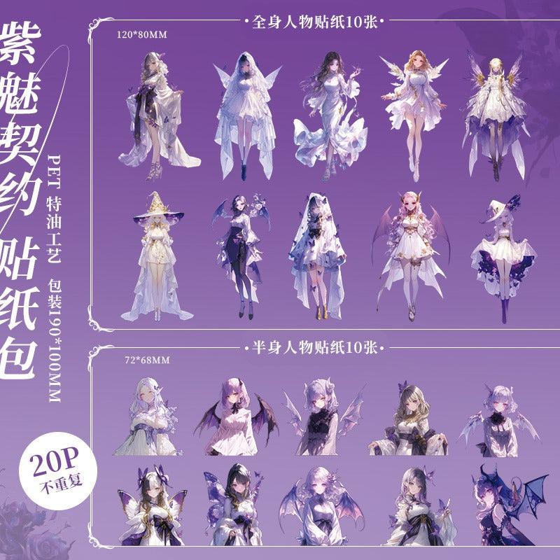 1192 Sticker Pack Star Fantasy Series