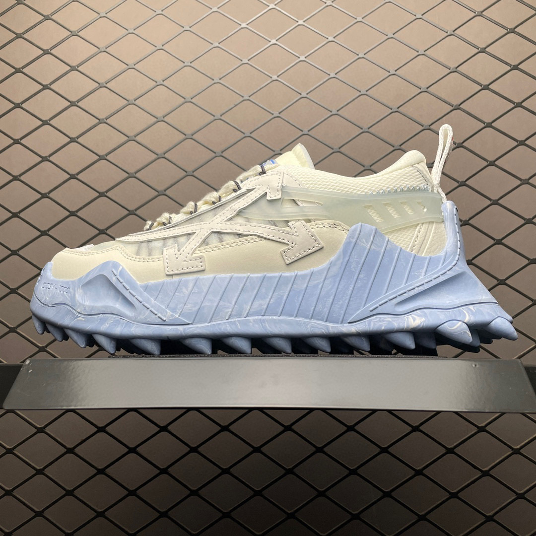 1:1 Best Quality Off White ODSY 1000 Shoes Blue & Beige