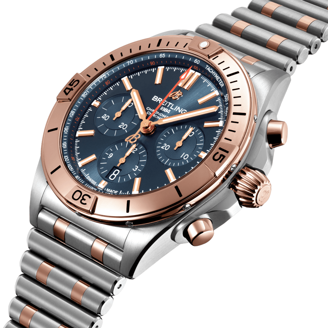 Breitling Watch Chronomat B01 42 Blue Bracelet【1:1 Replica】