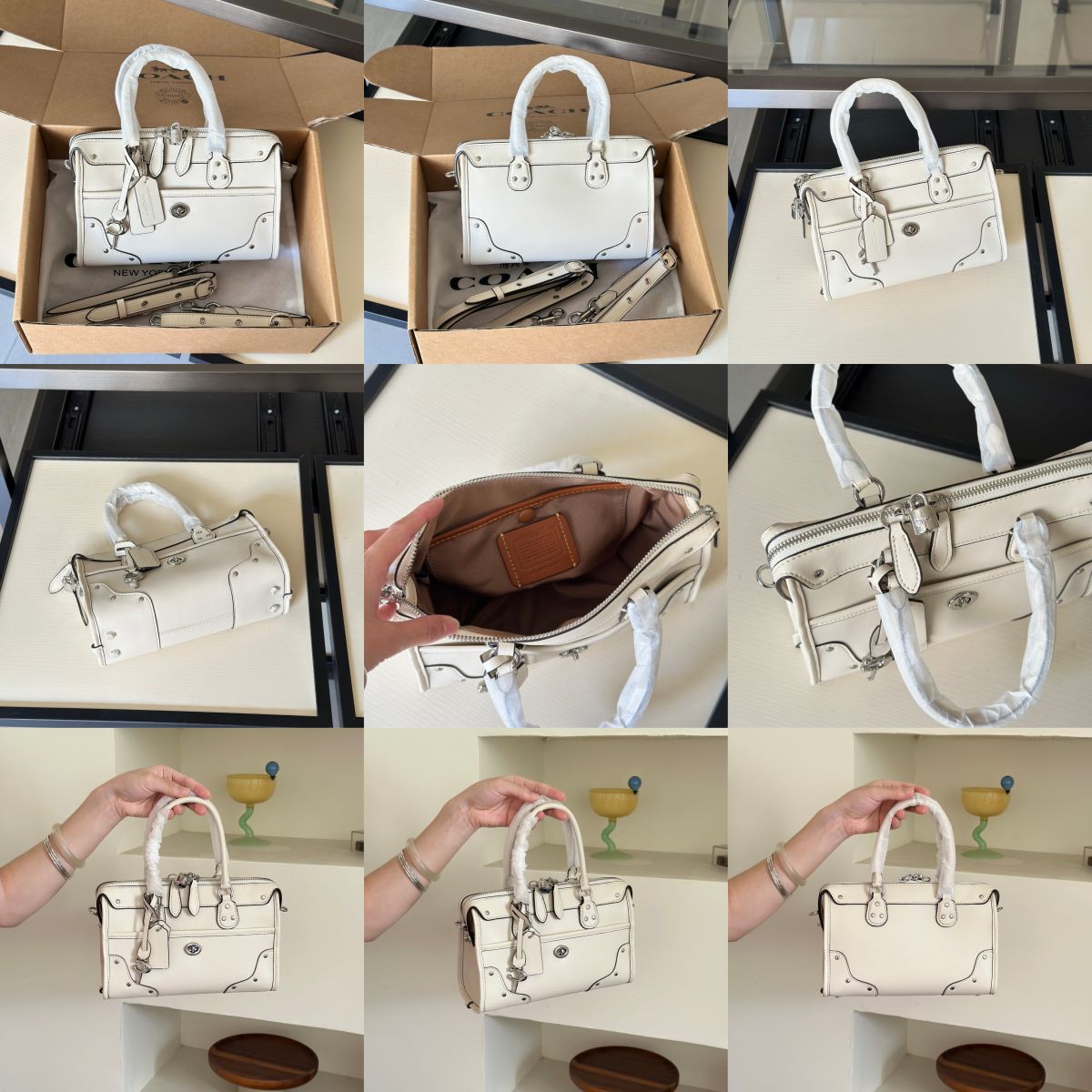 Women Handbag CFN69 CFN70 Rhyder 24 Satchel Bag