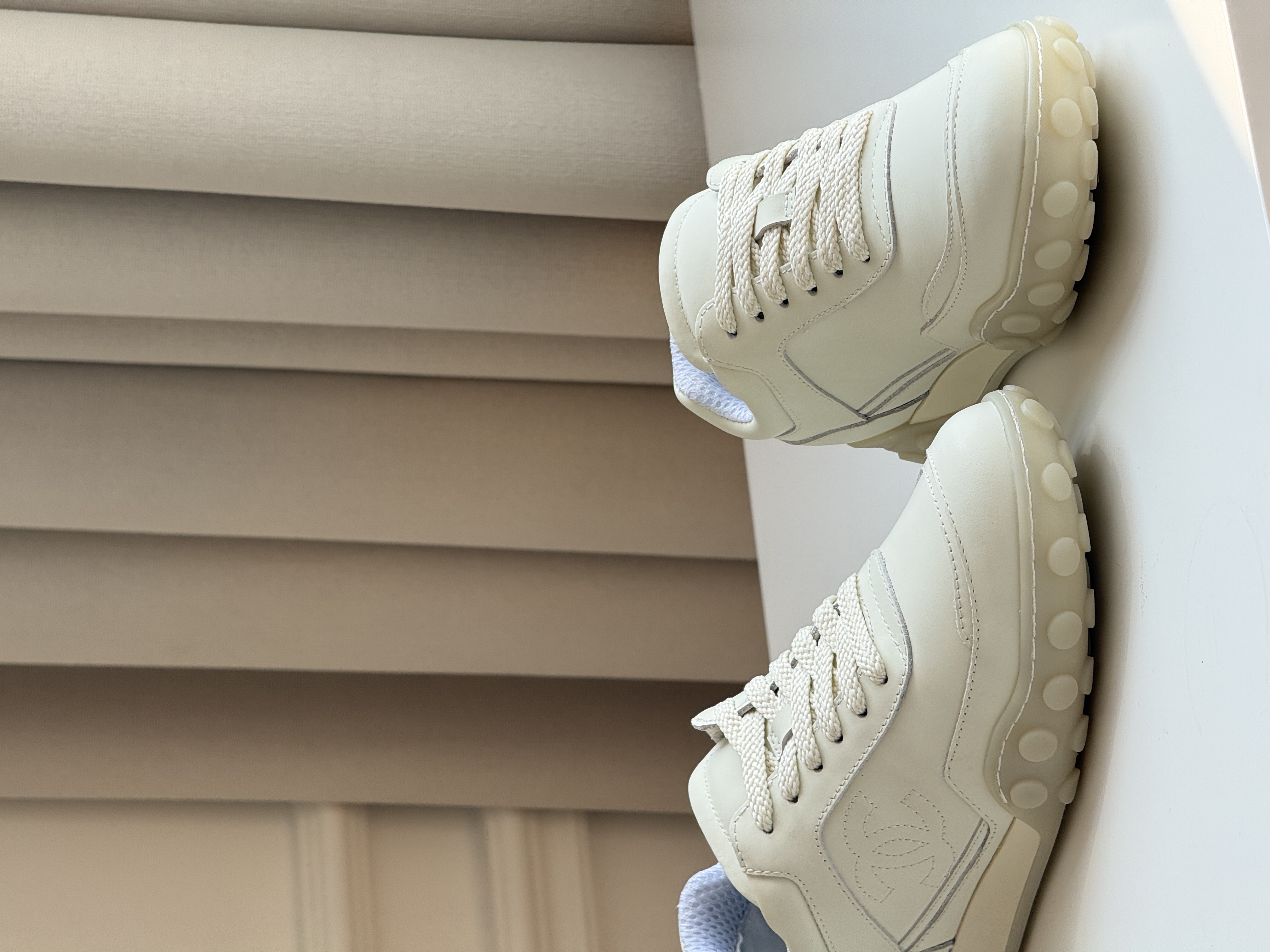 Chanel Serrated Sole Casual Sneakers