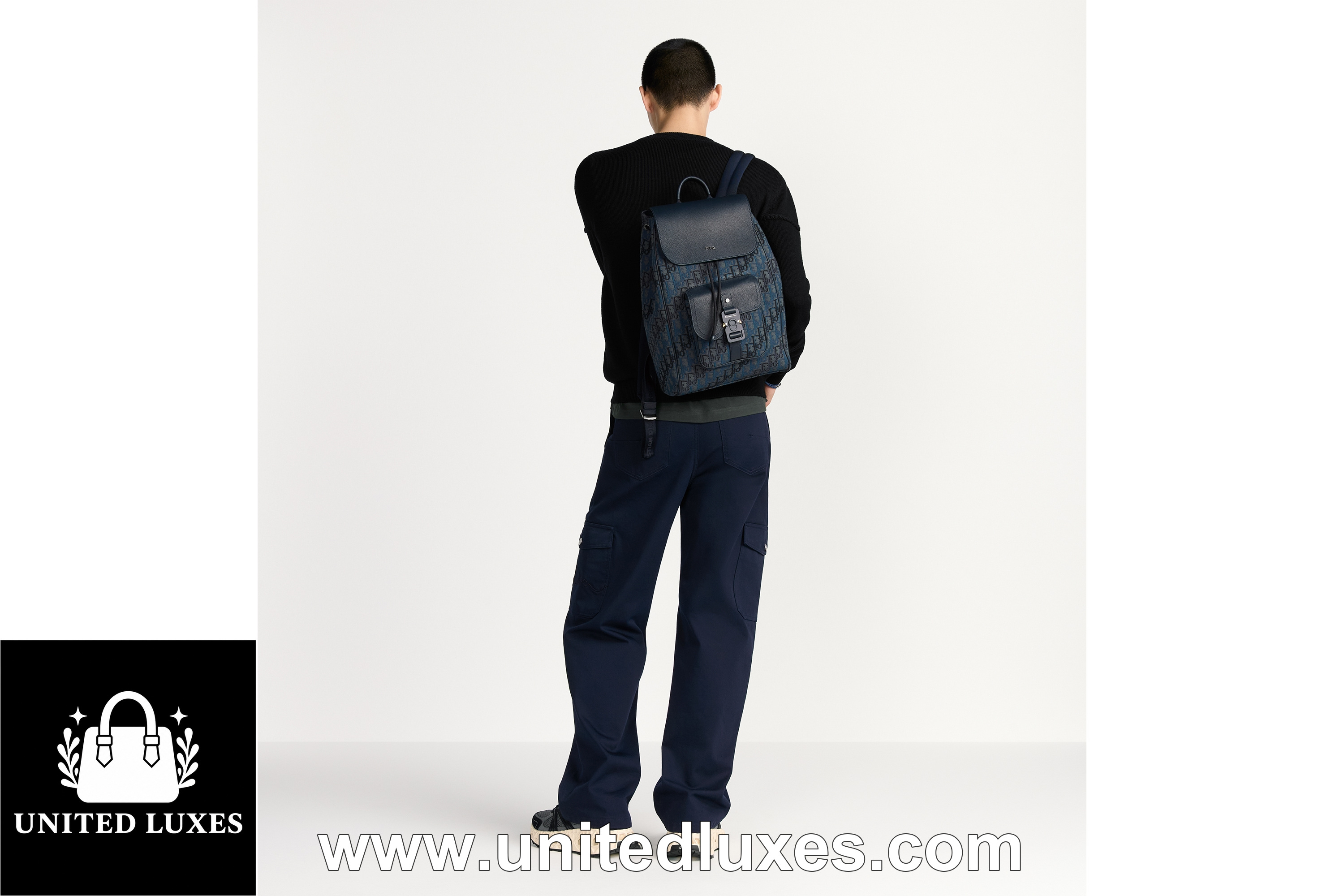 Replica Saddle Backpack with Flap