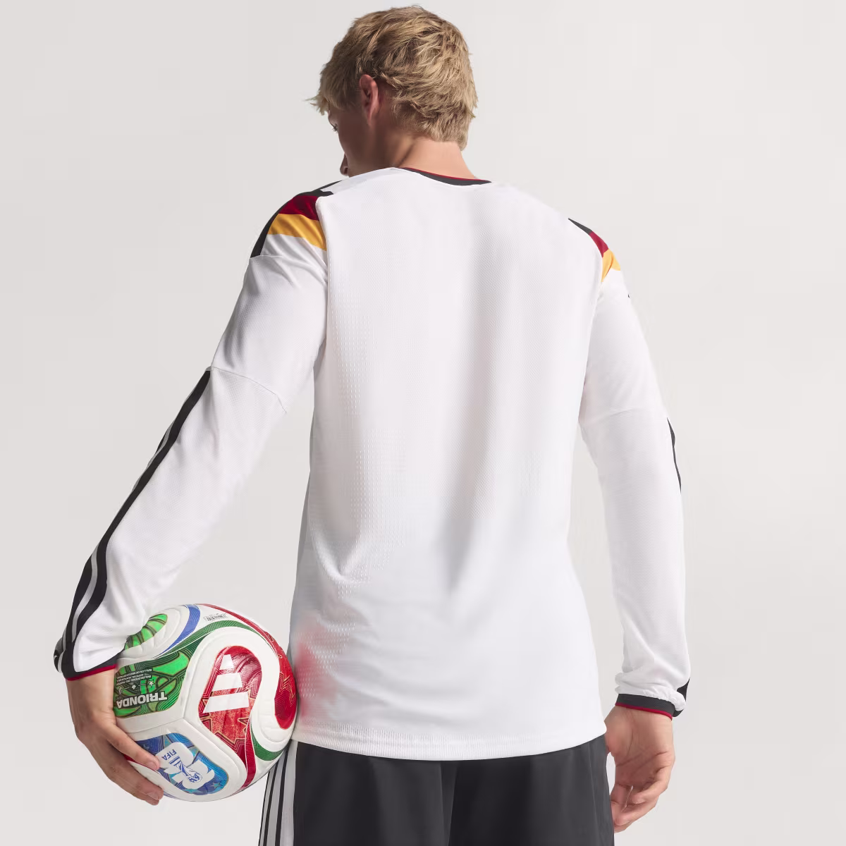Deutschland 26 Authentic Heimtrikot, langärmlig