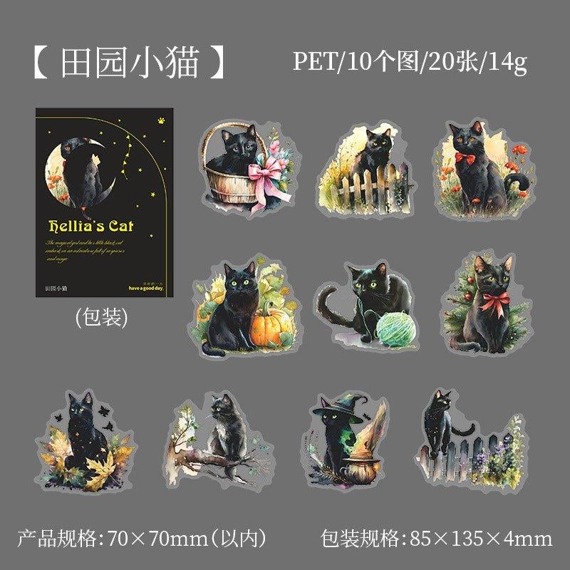 1146 Stickers Helya's Cat Series