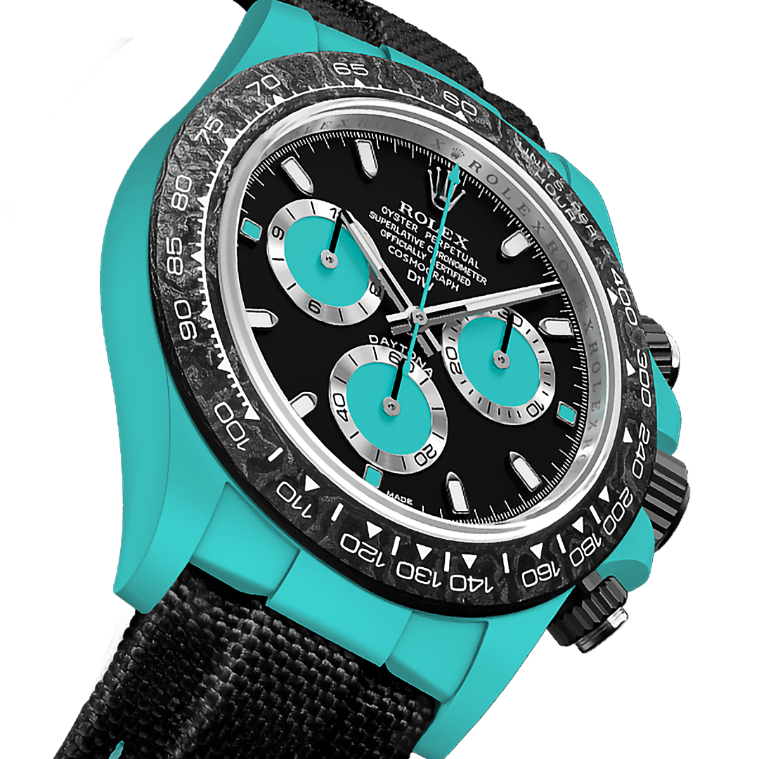 DiW Rolex Daytona CELESTE In Quartz Fiber【1:1 Replica】