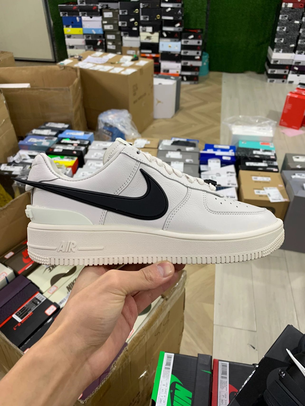 Air Force 1 & AMBUSH Sneakers White