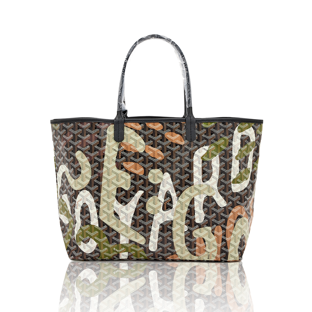 Goyard Saint Louis graffiti Tote handbag shoulder bag