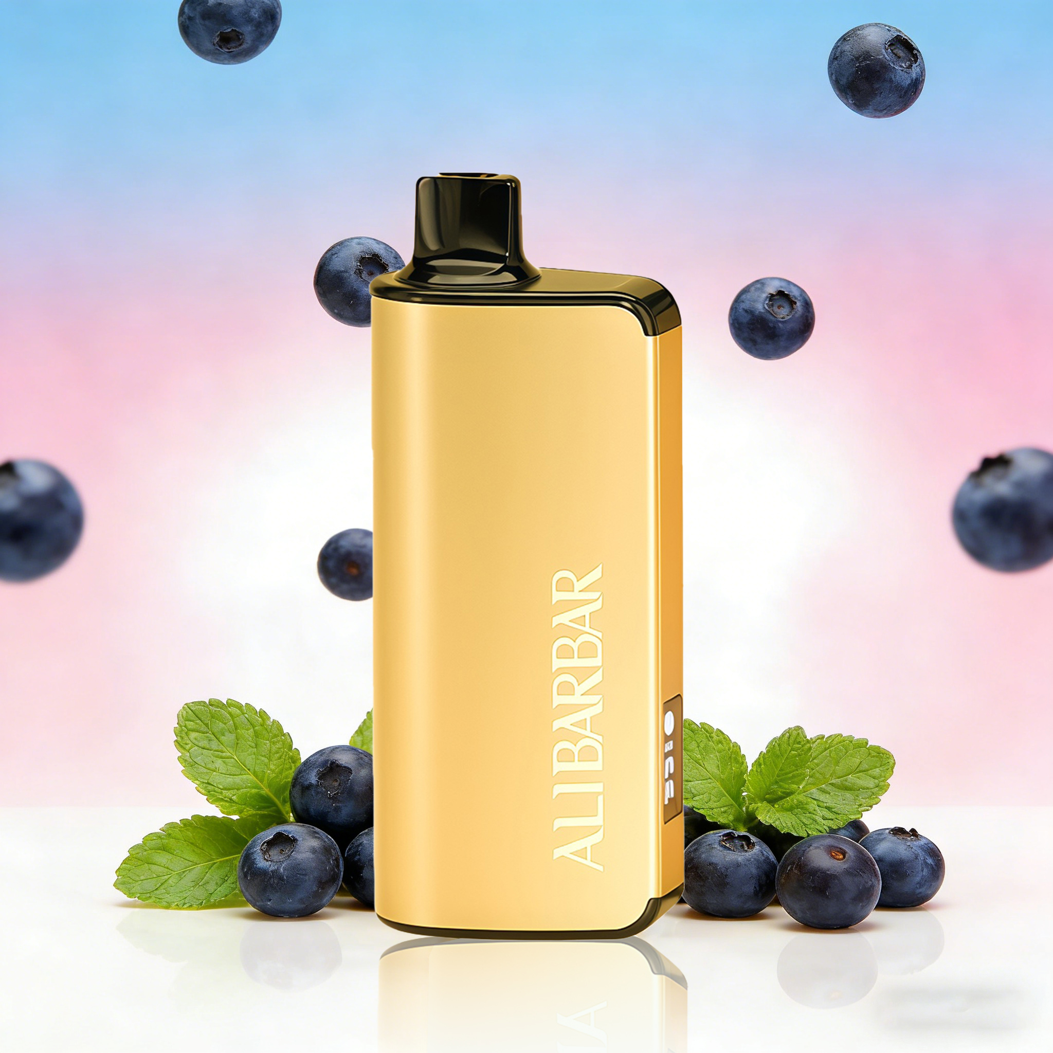 ALIBARBAR INGOT 9000 PUFFS-BLUEBERRY MINT