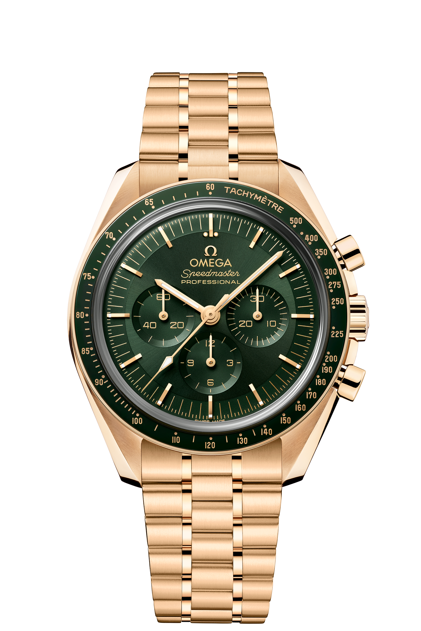 Speedmaster Moonwatch Professional Co‑Axial Master Chronometer Chronograph 42mm Moonshine Gold 310.60.42.50.10.001
