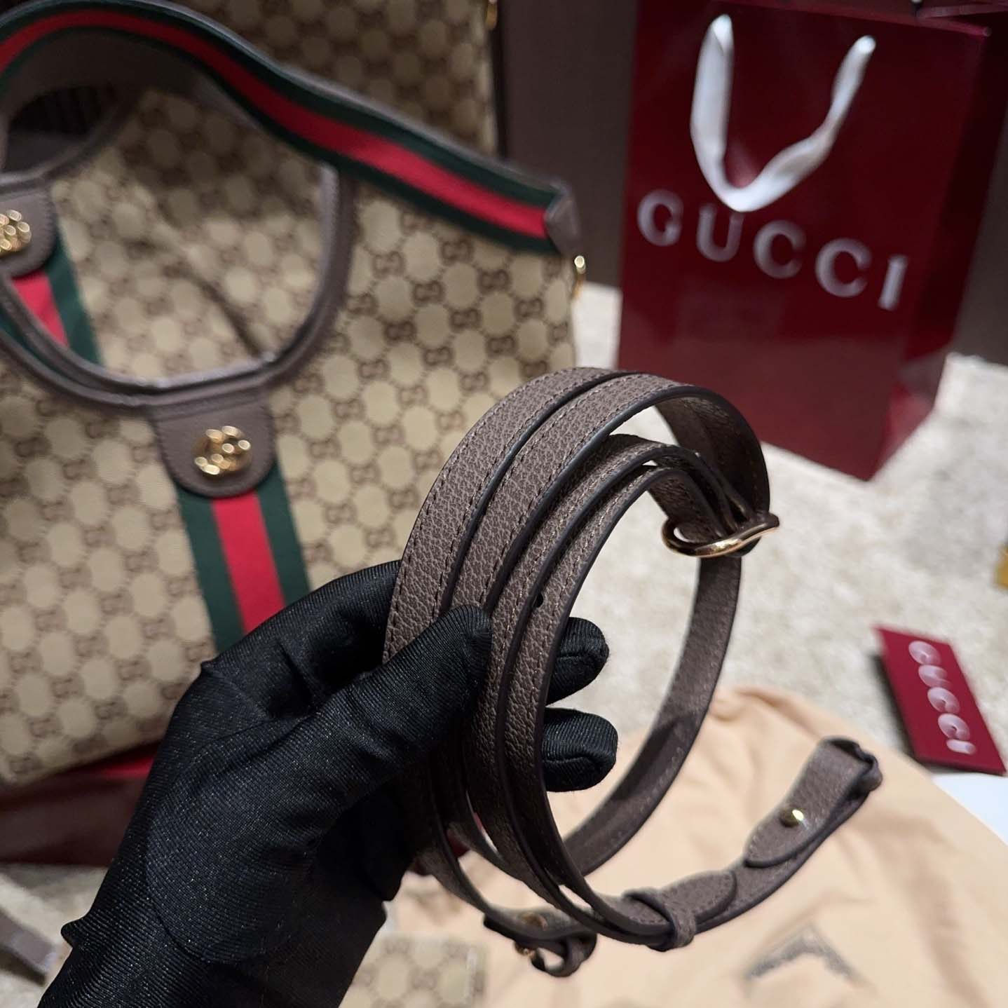 GUCCI GIGLIO TOTE BAG