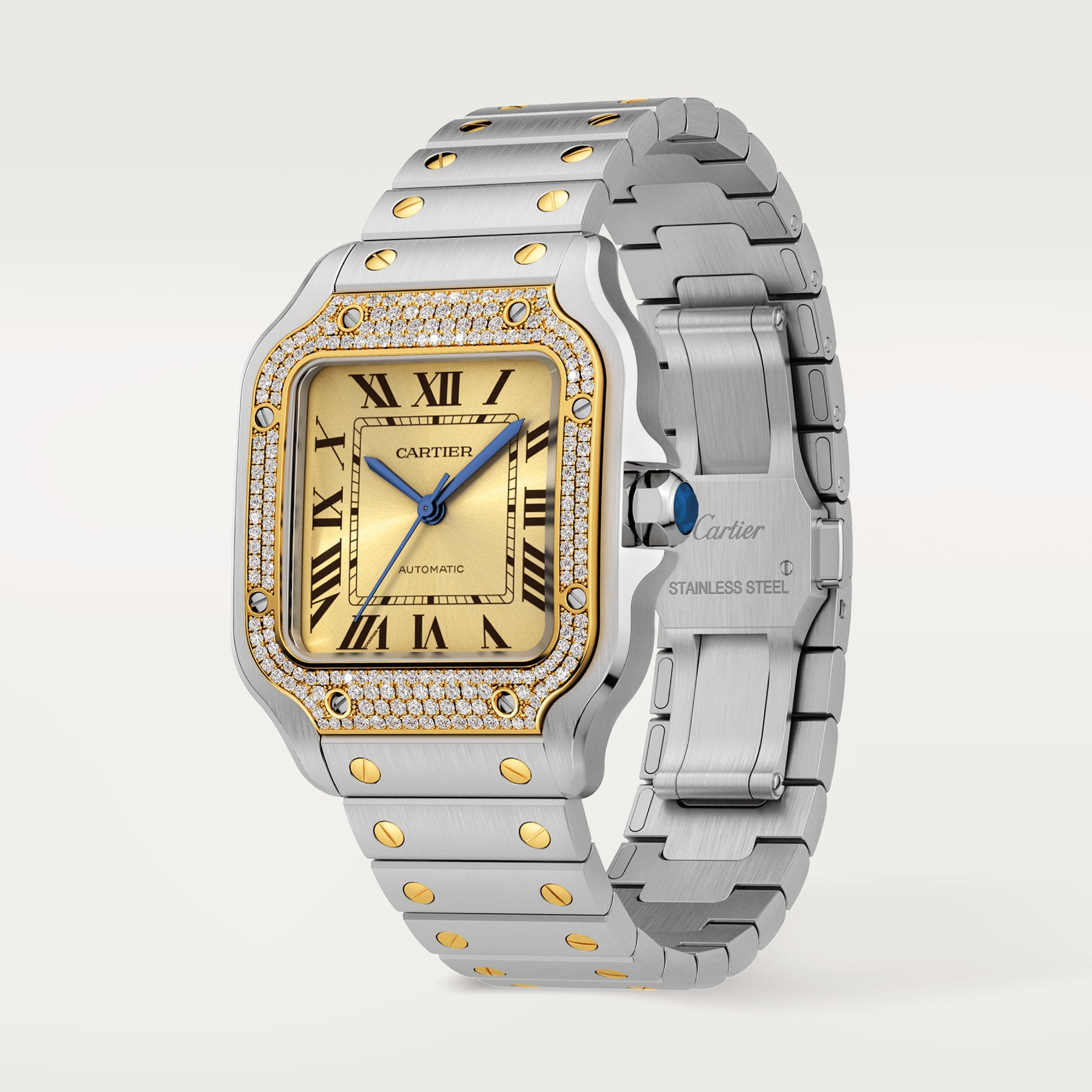 Santos de Cartier watch CRW3SA0007【1:1 Replica】