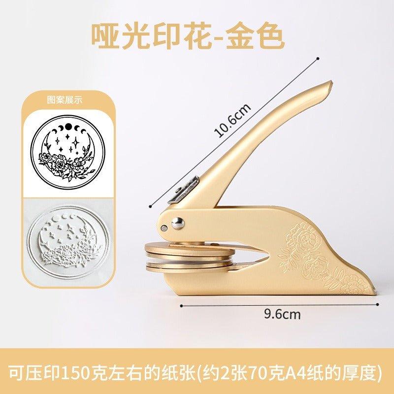 8002 Hand Vise Steel Stamp Embosser