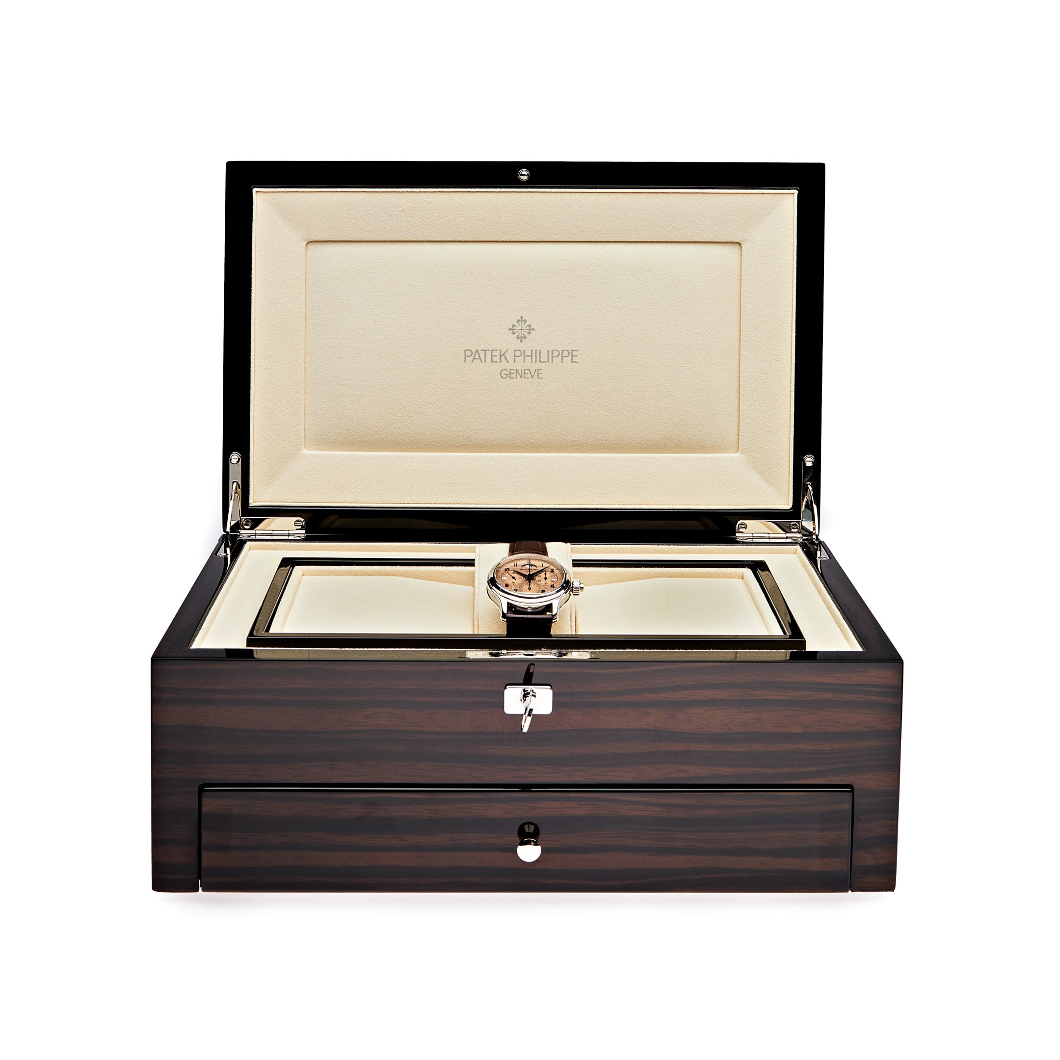 Patek Philippe Perpetual Calendar Chronograph Platinum 5372P-010【1:1 Replica】