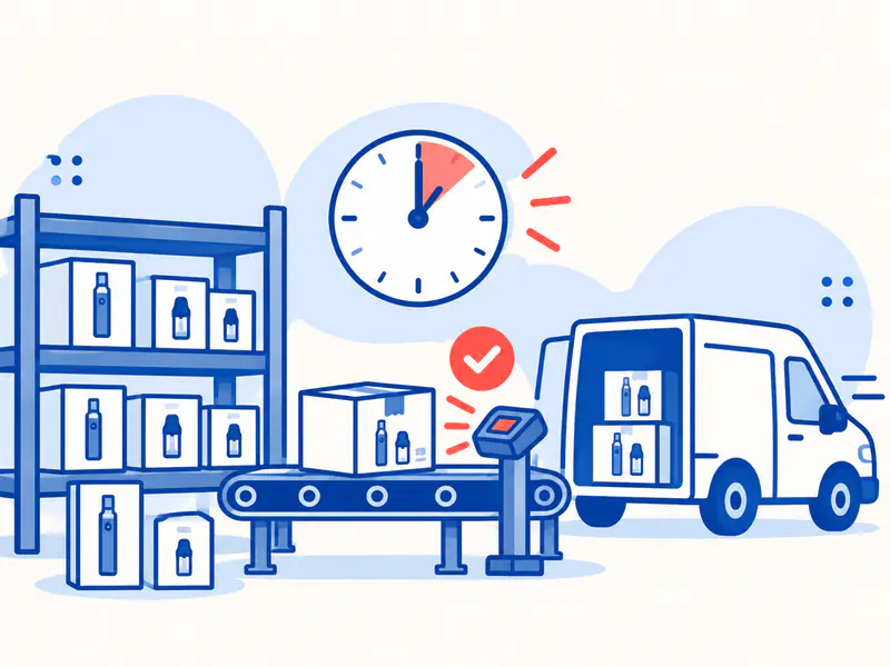 OZ Vape Direct same-day dispatch service illustration