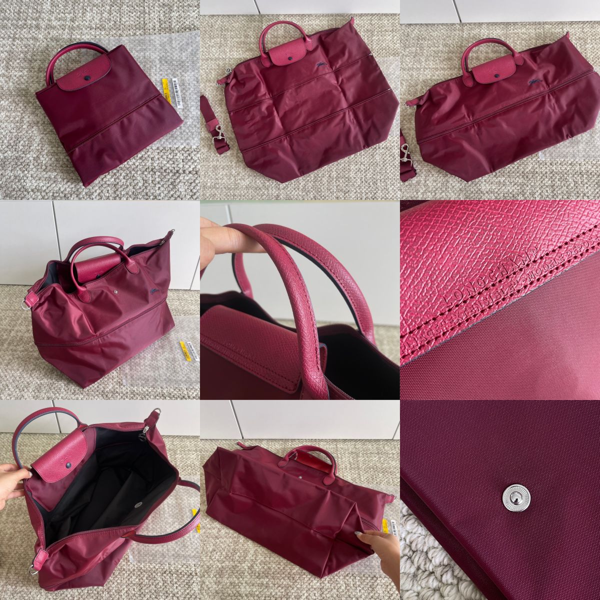 Women Handbag L1911619 Le Pliage Club Travel Bag Expandable