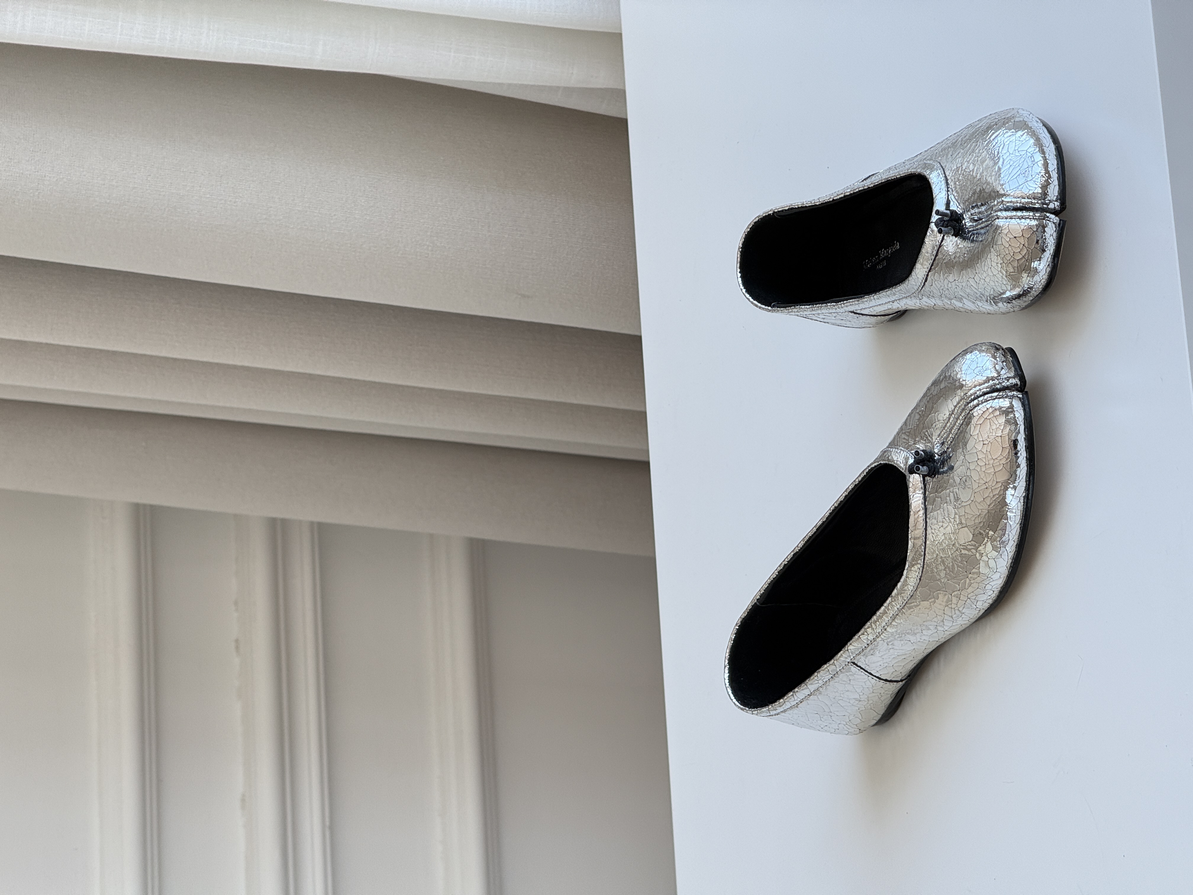 Maison Margiela Tabi Broken Mirror Ballerina Flats