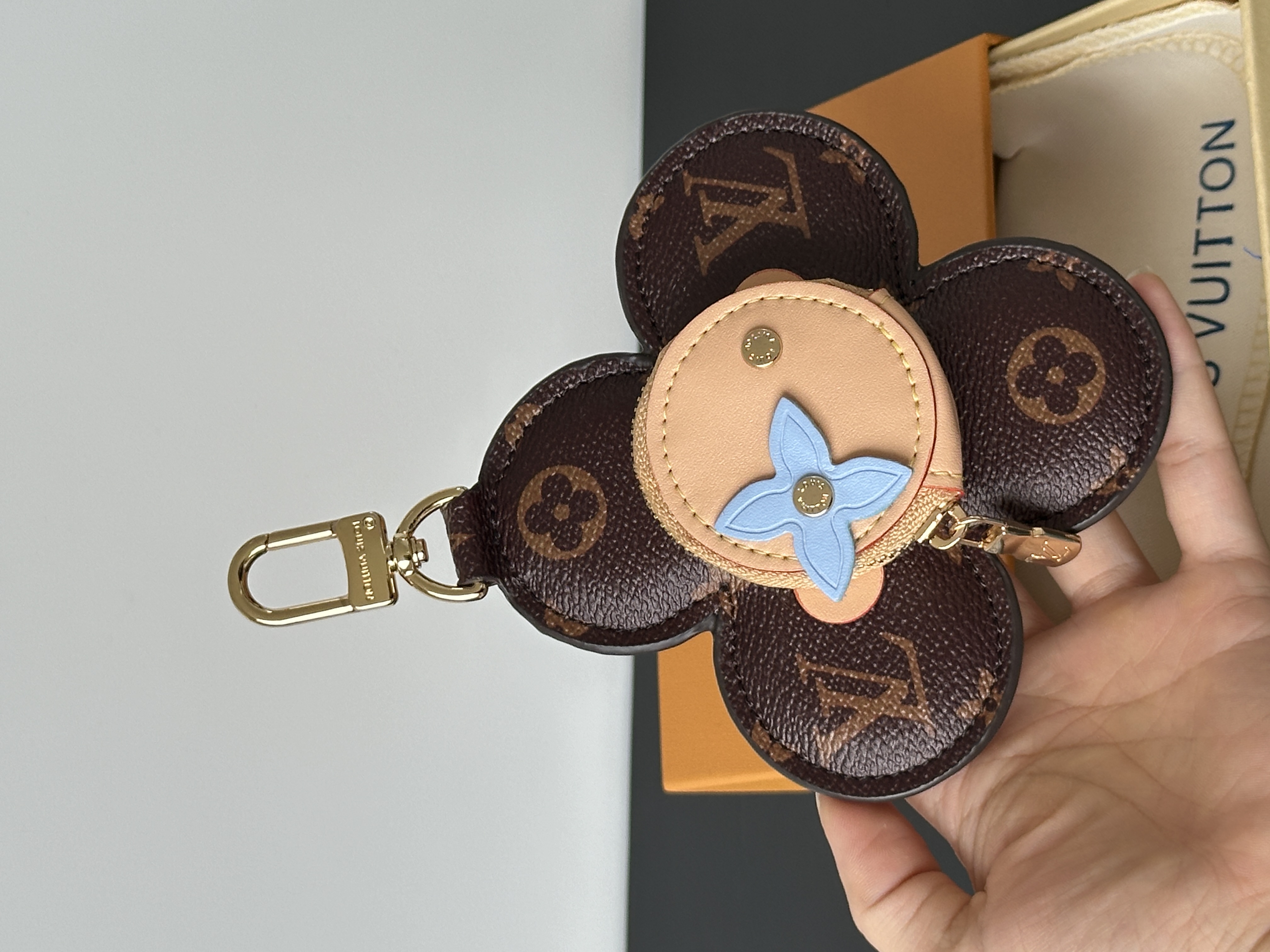 Louis Vuitton Vivienne Flower Pouch Bag Charm & Key Holder